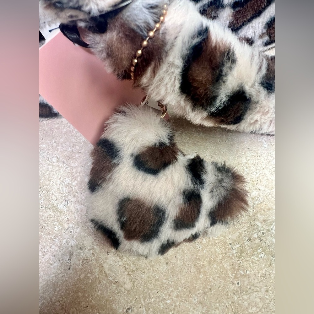 Juicy Couture Fuzzy Leopard Tote Bag!! - Picture 10 of 11